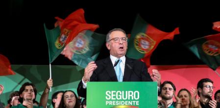 El socialista António José Seguro, exministro y antiguo líder del PS, el pasdo viernes en un mitin en Lisboa 