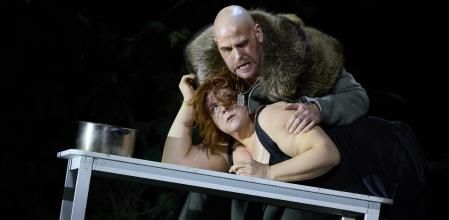 Un momento del 'Siegfried' estrenado ayer