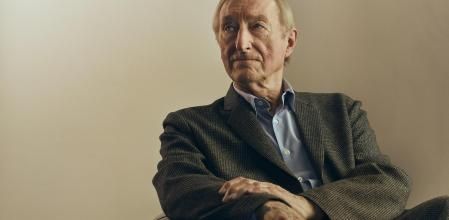 Julian Barnes fotografiado en Londres este diciembre. 