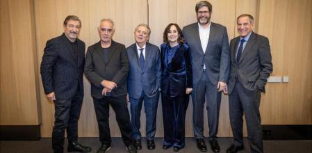 Joan Roca, Ferran Adrià, Javier Godó, Cristina Jolonch, Xavier Bundó y Ramon Rovira