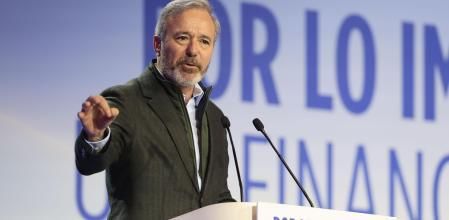 El presidente de Aragón y candidato del PP en las elecciones de este domingo Jorge Azcón.&nbsp;