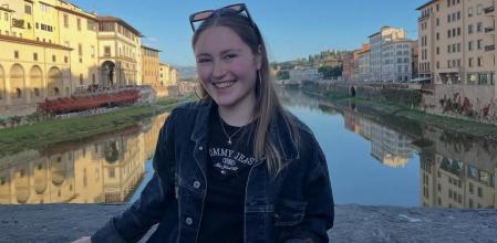 Claudia Cuerdo, tripulante de cabina.&nbsp;