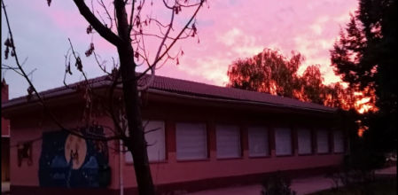 Uno de los cuatro edificios del Instituto Europa en Móstoles.