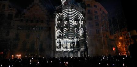 Una recreación digital de cómo se verá el 'mapping' de Mark Clark 'Hidden Order'