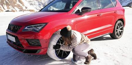 No parecen cadenas de nieve, pero están homologadas, funcionan mejor de lo que esperas y están casi a mitad de precio