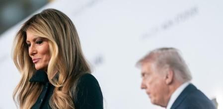 Donald y Melania Trump en una imagen reciente.&nbsp;