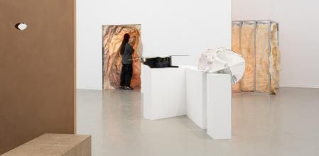 Imagen de algunas de las obras expuestas en la sala C de La Casa Encendida&nbsp;