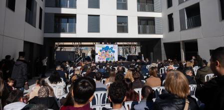 Entrega de llaves de la promoción de la Cooperativa Obrera de Viviendas en el nuevo barrio de El Prat 