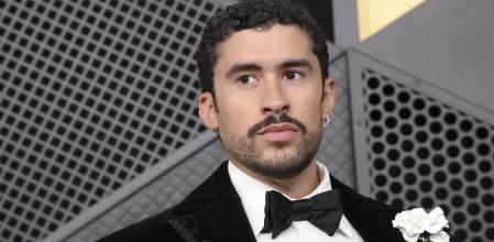 Bad Bunny en los Grammy de 2026.