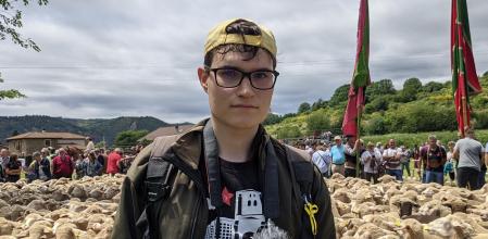 Jorge Contreras, fotoperiodista aficionado a la apicultura