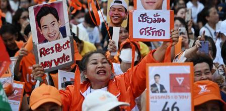 Los jóvenes liberales del “partido naranja” fueron los más votados en el 2023, pero los militares empujaron al poder a una coalición alternativa