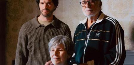 Marta Angelat con Oriol Vila y Lluís Marco, en una imagen promocional de 'Una festa a Roma'&nbsp;