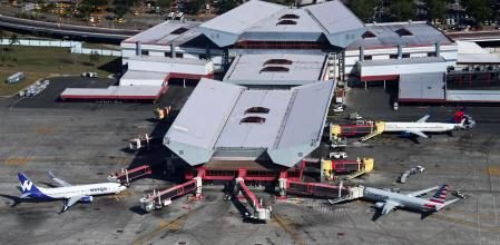 Vista aéera del aeropuerto internacional Jose Marti International en la Havana.&nbsp;