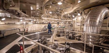 Vista general del interior de la vasija de contención del reactor de la unidad 7 de la central nuclear de Kashiwazaki-Kariwa, en Kashiwazaki, prefectura de Niigata, Japón