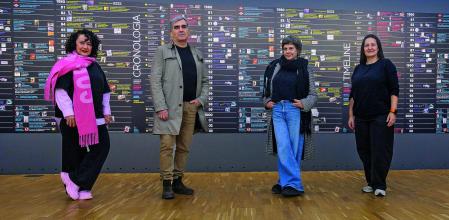 Los integrantes del equipo de diseño de 'Guyana Guardian'