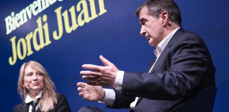 Joana Bonet y Jordi Juan, esta tarde