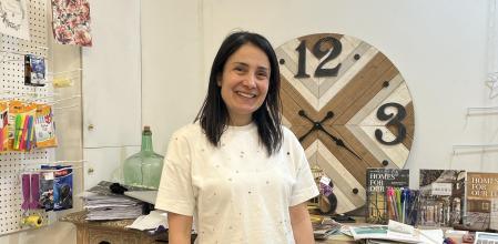 Hace 26 años que Irina Hakobyan, emprendedora, llegó a Barcelona.&nbsp;