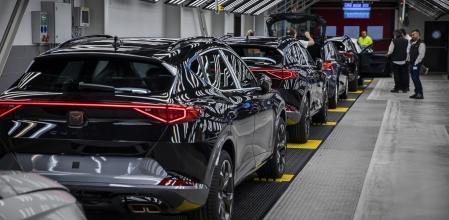 Cadena de Montaje en la planta de Seat en Martorell