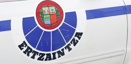 Un coche patrulla de la Ertzaintza&nbsp;