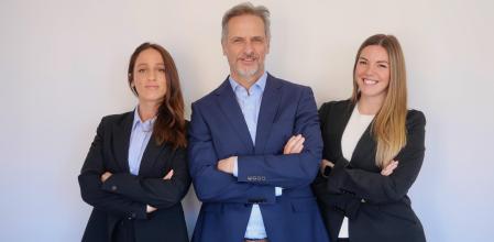 José Manuel Nogueras junto a parte del equipo de Talent Search People