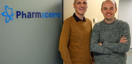 Los fundadores de Pharmacelera, Enric Gibert y Enric Herrero