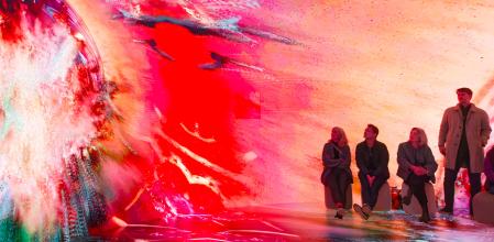 Presentación de la sala Vórtex convierte el océano en una metáfora visual