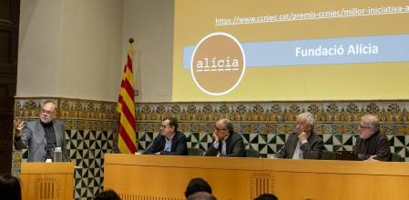La Fundación Alícia ha recibido el premio a la mejor iniciativa en el campo de la mejora de la alimentación que otorga el Centre Català de la Nutrició de l’Institut d’Estudis Catalans