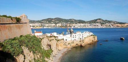 Imagen del barrio de Sa Penya, en Eivissa