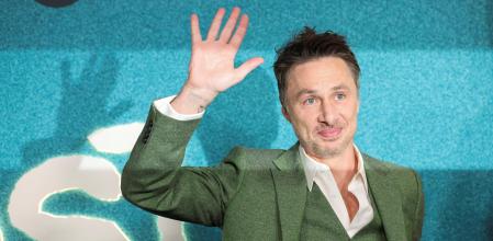 Zach Braff&nbsp; en la presentación de la temporada.&nbsp;