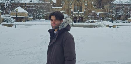 Gracias a una beca, Arturo está desarrollando su carrera profesional como pianista en New Haven.&nbsp;