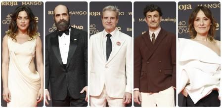 María León, Luis Tosar, Alberto San Juan, Miki Esparbé y Nathalie Poza fueron de los más reivindicativos sobre la alfombra.