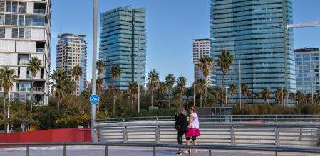 Bloques de viviendas en Barcelona
