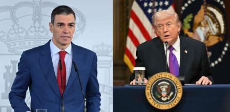 combo pedro sanchez donald trump