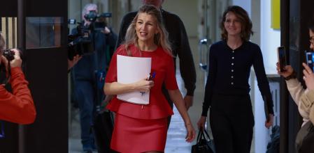 La ministra de Trabajo, Yolanda Díaz