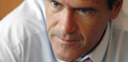 López Aguilar, fotografiado en el cuartel general del PSOE en Ferraz