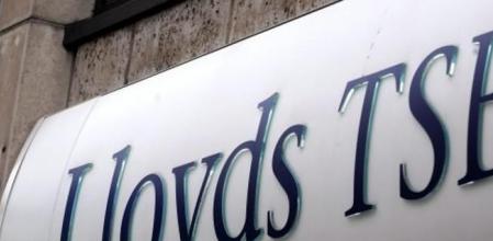 Imagen de una sucursal de uno de los cinco mayores bancos británicos, el Lloyds TSB