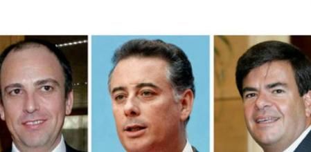 Benjamín Martín, Alberto López Viejo, y Alfonso Bosh, imputados en el caso Gürtel, han abandonado el grupo popular