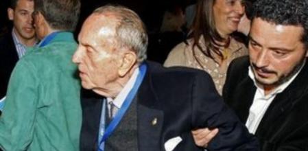 El presidente fundador del PP, Manuel Fraga