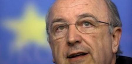 Imagen de archivo del español Joaquín Almunia, uno de los tres vicepresidentes de Comisión Europea y responsable de Competencia