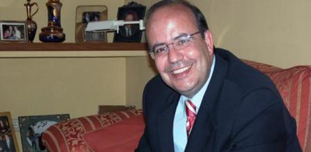 Imagen de archivo de Víctor Ros cuando era candidato a la alcaldía de Sant Andreu de Llavaneres por el PP