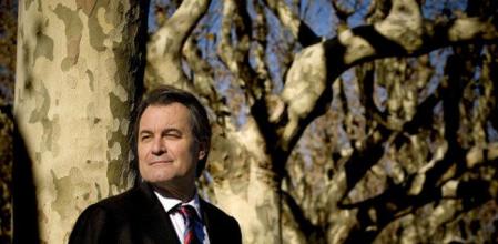 El presidente de Convergència i Unió, Artur Mas