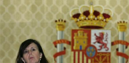 La presidenta del Tribunal Constitucional, María Emilia Casas, sigue buscando una sentencia con apoyo amplio entre los magistrados del Alto Tribunal