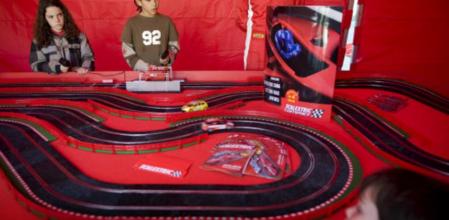 Los circuitos de carreras Scalextric tuvieron mucho éxito en el último Festival de la Infancia de Barcelona