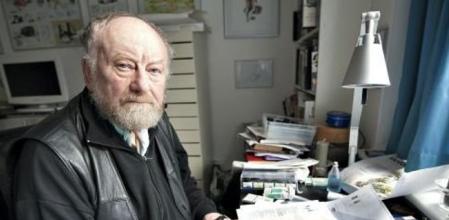 El dibujante danés Kurt Westergaard, autor de una famosa caricatura de Mahoma