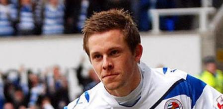 Gilfy Sigurdsson, tras marcar un gol con el Reading