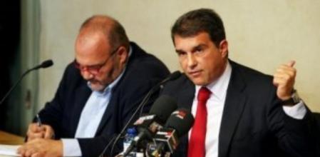 Rueda de prensa de Joan Laporta