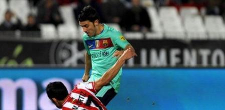 Villa tuvo la primera ocasión del partido