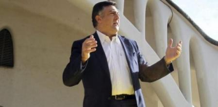 Joan Puigcercós durante un mítin.