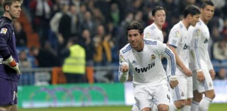 Sergio Ramos marcó el primero gol del Madrid