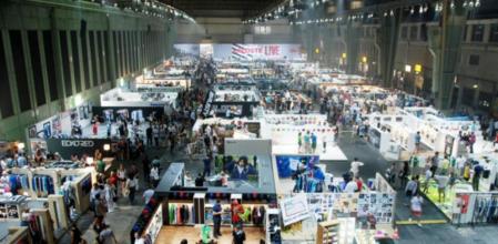 Vista aérea de los expositores en el Bread & Butter 2011